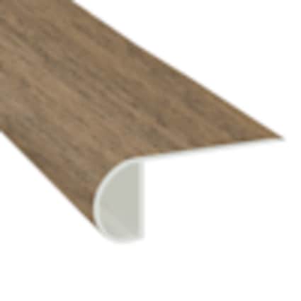 CoreLuxe Tulum Oak Waterproof 2.25 in wide x 7.5 ft Length Low Profile Stair Nose
